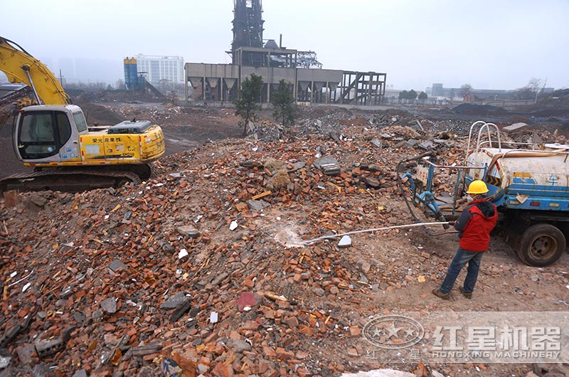小型建筑垃圾處理廠賺錢嗎？用什么破碎機好？