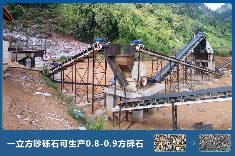 一立方砂礫石可生產(chǎn)多少方碎石？砂礫石破碎機(jī)圖片及價(jià)格