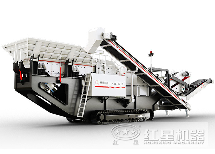 履帶式移動破碎機(jī)——履帶液壓驅(qū)動，一體化作業(yè)效率更高