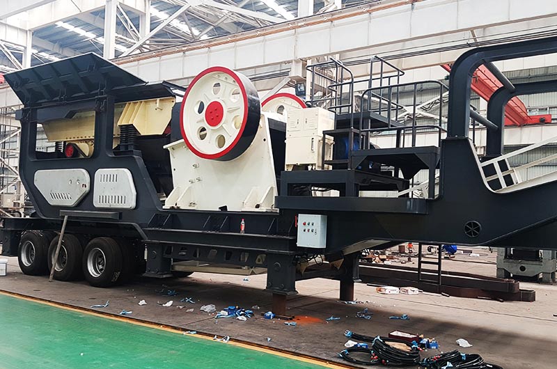 車載流動(dòng)破碎石仔機(jī)，一體式作業(yè)，碎石更輕松