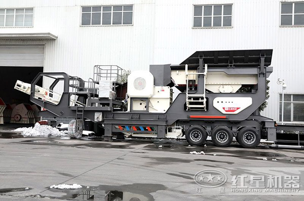小型車式流動石子粉碎機，小巧輕便但不失專業(yè)