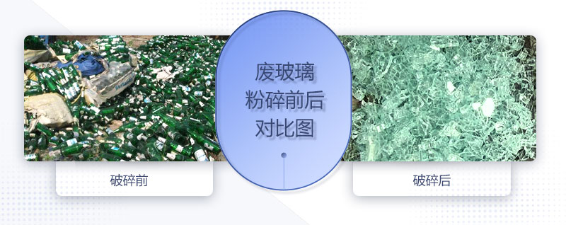 廢玻璃粉碎機配置、圖片及價格